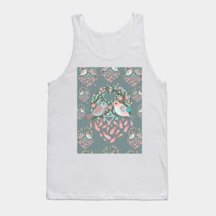 Love is in the air Spring Birds 03 Tank Top